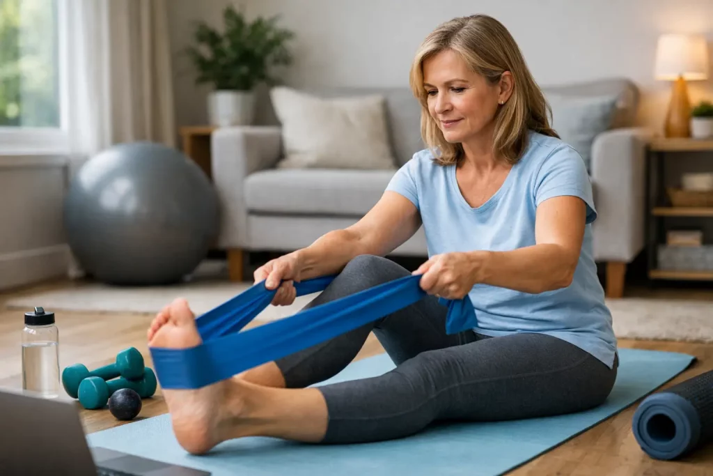 Ejercicios de rehabilitación en casa: guía útil