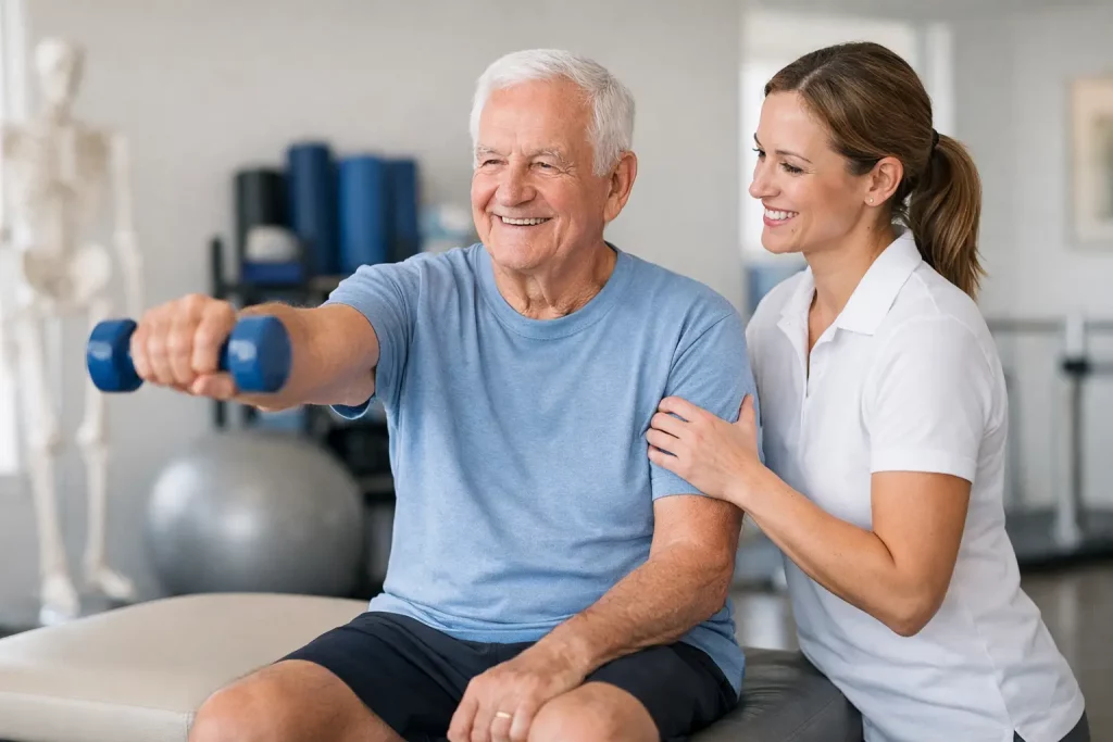 Fisioterapia para adultos mayores: cuándo ayuda