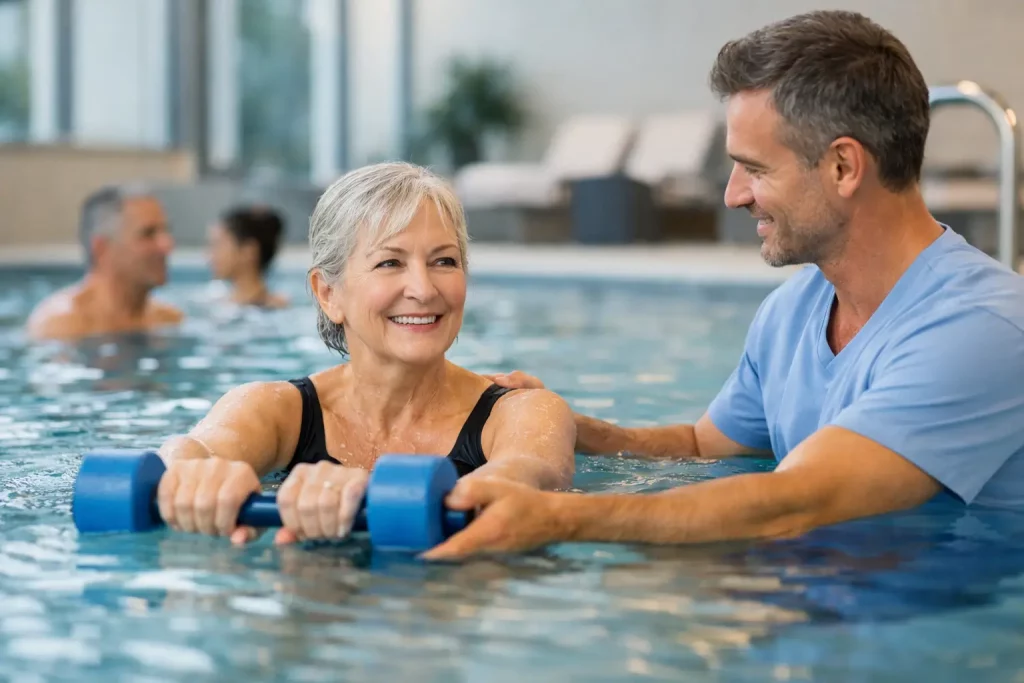 Hidroterapia terapéutica en adultos: cuándo ayuda