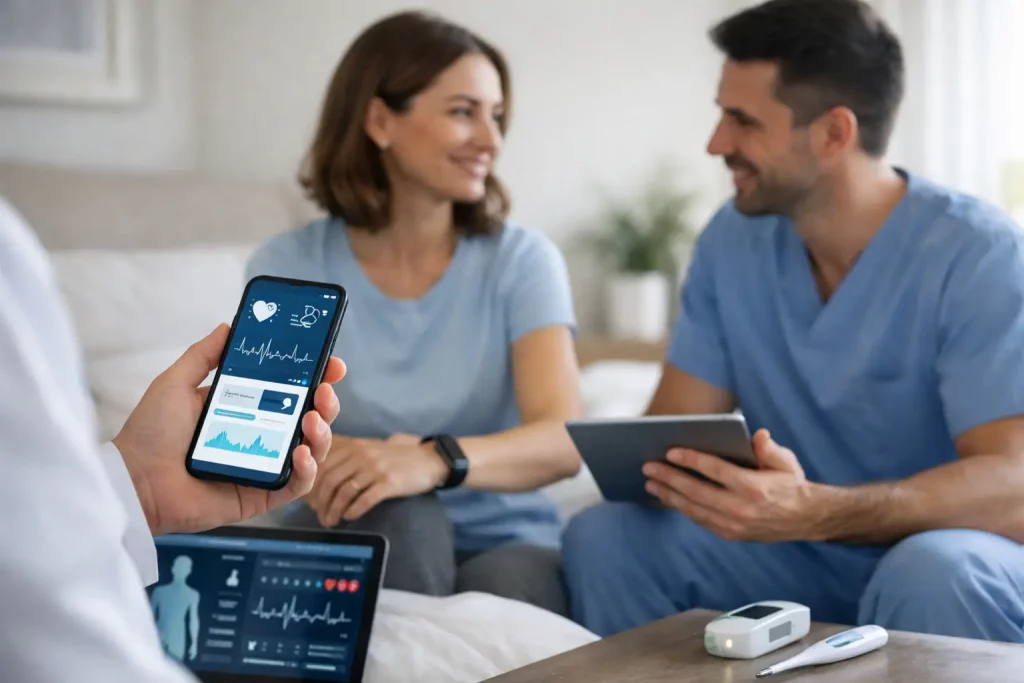 Seguimiento digital del paciente y recuperación