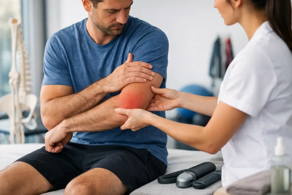 Rehabilitación para tendinitis crónica efectiva